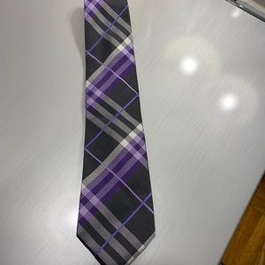 Men’s Geoffrey Beene purple and grey tie